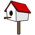 Birdhouse on a Stick