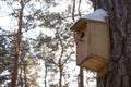 Birdhouse on the tree