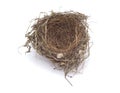 Birds empty nest Royalty Free Stock Photo