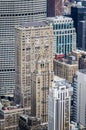 Birds eye view of New York Royalty Free Stock Photo