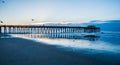 Blue Morning at the Myrtle Beach Fishing Pier Royalty Free Stock Photo