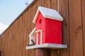 A birds house Royalty Free Stock Photo