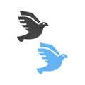 Birds icon vector image.