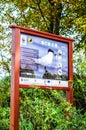 Birds information sign