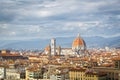 The birds over the Dome, Florence, Tuscany, Italy Royalty Free Stock Photo