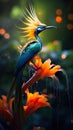 Birds-of-paradise, are the most beautiful birds in the world, ranked number 1 in natural