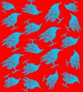 birds pattern