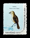 Birds on postage stamps