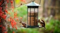 Birds and the Squirrel-Proof Feeder