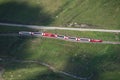 Birds View Of Glacier Express