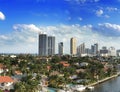 Birdseye of Miami Royalty Free Stock Photo