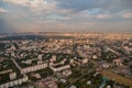 Birdseye view of Moscow