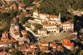 Birdseye view of the National Palace. Sintra. Portugal