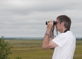 Birdwatcher Royalty Free Stock Photo