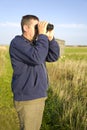 Birdwatcher Royalty Free Stock Photo