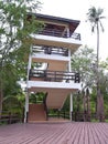 Birdwatcher tower