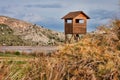 Birdwatching tower Royalty Free Stock Photo