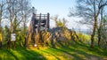 Birdwatching Tower at Vyhledy Royalty Free Stock Photo