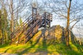 Birdwatching Tower at Vyhledy Royalty Free Stock Photo