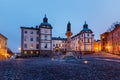 Birger Jarls Square in Riddarholmen in the Morning