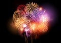 Birght and Colourful Fireworks