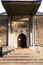 Birgi, Izmir Turkey - 03.16.2019: View of the Aydinoglu Mehmetbey Mosque in Birgi, Izmir.