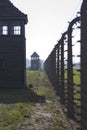 Birkenau concentration camp Royalty Free Stock Photo