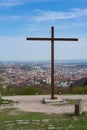 Birkenkopf Stuttgart Park Monument Location Overlook View Panorama Kessel Germany Baden Wuerttemberg Tourism Beautiful Blue Sky D Royalty Free Stock Photo