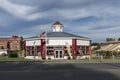 Birkshire carousel is a wooden building looking like a carousel in Pittsfield, USA