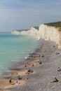 Birling gap beach East Sussex South Downs national park