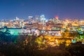 Birmingham alabama evening skyline