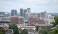 Birmingham Alabama Skyline with Shipt Company in Background Royalty Free Stock Photo