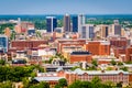 Birmingham, Alabama, USA Skyline Royalty Free Stock Photo