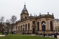 Birmingham cathedral under an overcast sky Royalty Free Stock Photo