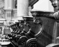 Birmingham Cathedral Decorated Bench Pew A