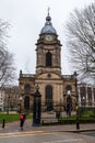 Birmingham cathedral - portrait crop Royalty Free Stock Photo