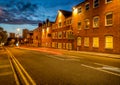 Birmingham City UK at dusk