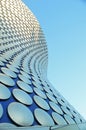 Birmingham UK - Selfridges building and bright blue sky Royalty Free Stock Photo