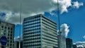 Birmingham skyline from Centenary Square Royalty Free Stock Photo