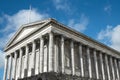 Birmingham Town Hall in the morning Royalty Free Stock Photo