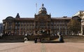 Birmingham Town Hall Post Lockdown Royalty Free Stock Photo