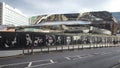 Birmingham, UK - Made In Birmingham mural outside New Street Station featuring characters from the Peaky Blinders