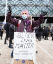 BIRMINGHAM, UNITED KINGDOM - Jun 04, 2020: Black Lives Matter protest in Birmingham Royalty Free Stock Photo