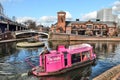 Birmingham water bus Royalty Free Stock Photo