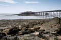 Birnbeck pier Weston Super Mare in HDR Royalty Free Stock Photo