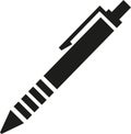 Biro Icon pen Royalty Free Stock Photo