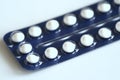 Birth control pill Royalty Free Stock Photo