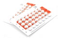 Birth Control Pills Royalty Free Stock Photo