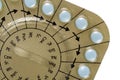 Birth control pills Royalty Free Stock Photo