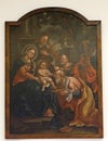 Birth of Jesus, Adoration of the Magi Royalty Free Stock Photo